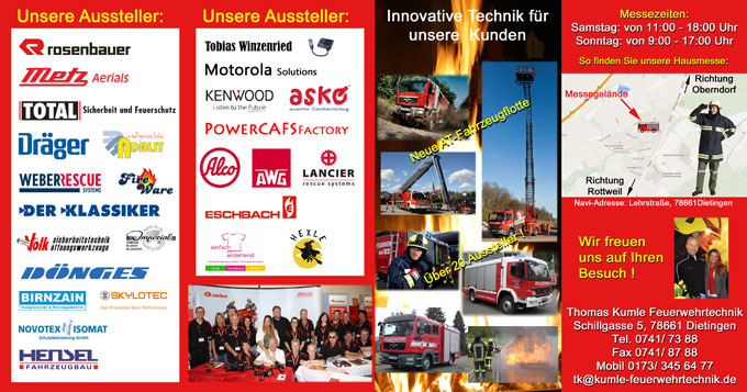 Hausmesse 2014 Flyer